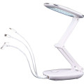 Dimmable Folding Reading Light Wireless LED Desk Lamp